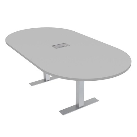 Skutchi Designs 45.25 in W, 84 in L, 29 in H, Engineered Wood Top, Grey HAR-RAC-46x84-T-ELEC-XD01